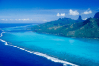 Moorea Island Aerial