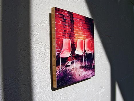 - Prints On Bamboo Wall Art