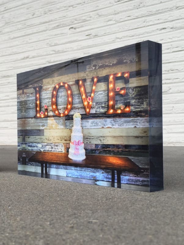 - Art On Acrylic Photo Blocks