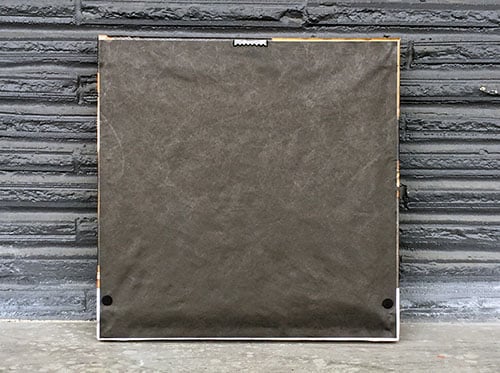 canvas print dust cover back