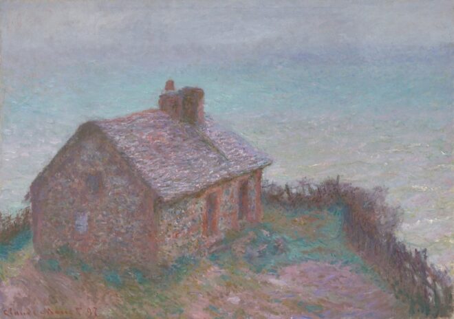 Claude Monet The Customs House at Varengeville