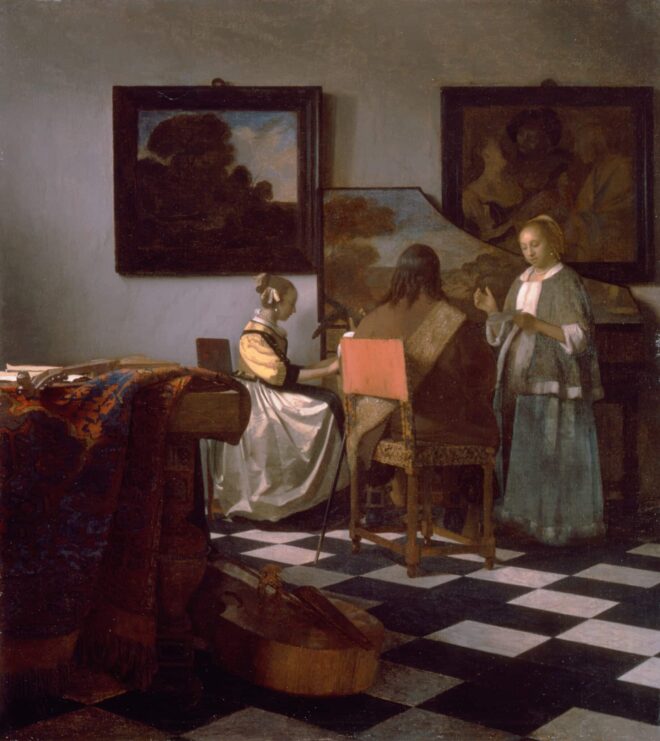 Johannes Vermeer The Concert Prints