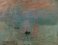 Monet - Impression, Sunrise by Claude Monet