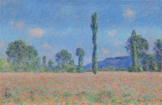 Claude Monet Poppy Field