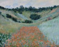 Claude Monet Poppy Field in a Hollow near Giverny