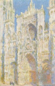 Claude Monet's 'Rouen Cathedral, West Façade, Sunlight'