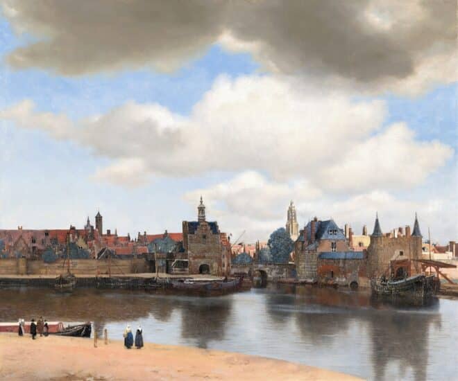 Johannes Vermeer View of Delft