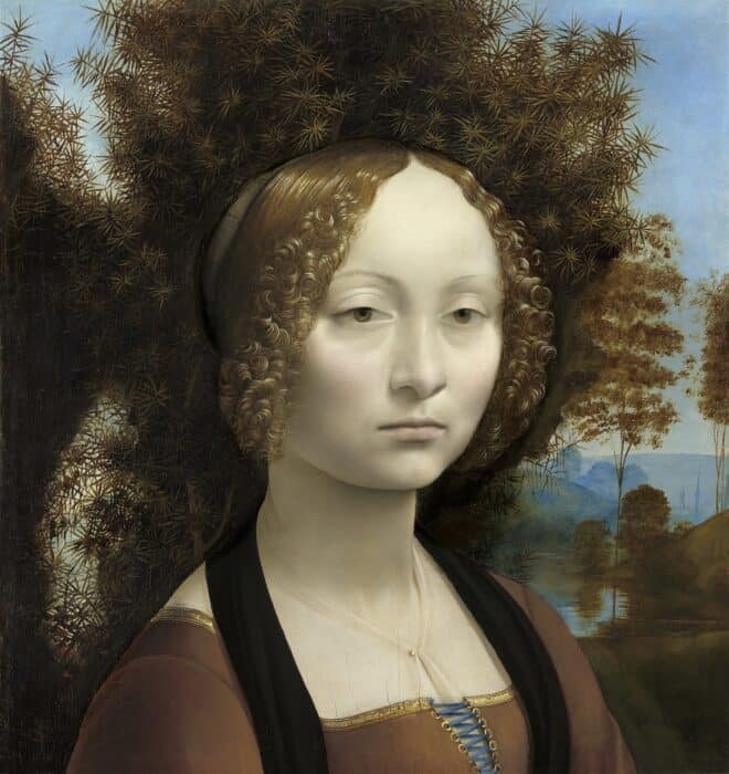 Leonardo da Vinci Ginevra de’ Benci