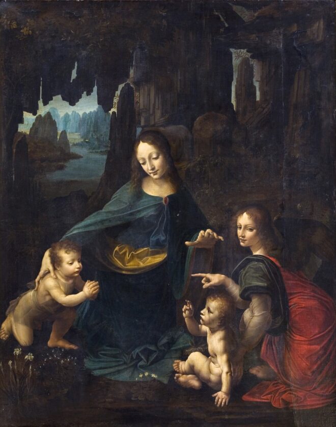 Leonardo da Vinci The Virgin of the Rocks