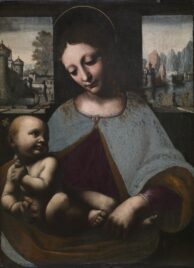 Leonardo da Vinci Virgin and Child