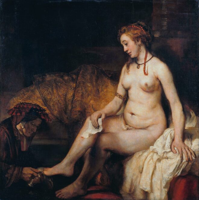 Rembrandt Harmensz. van Rijn Bathsheba at Her Bath