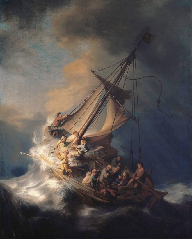 Rembrandt Christ in the Storm on the Lake of Galilee