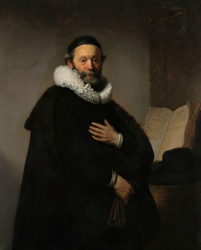 Rembrandt van Rijn Johannes Wtenbogaert