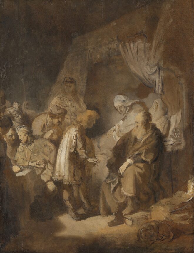 Rembrandt van Rijn Joseph telling his dreams