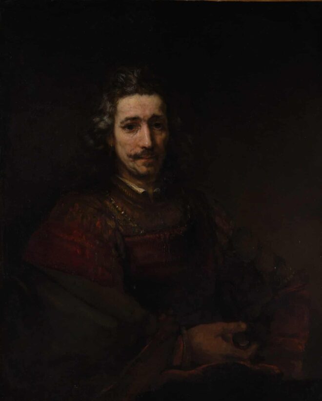 Rembrandt van Rijn Man with a Magnifying Glass