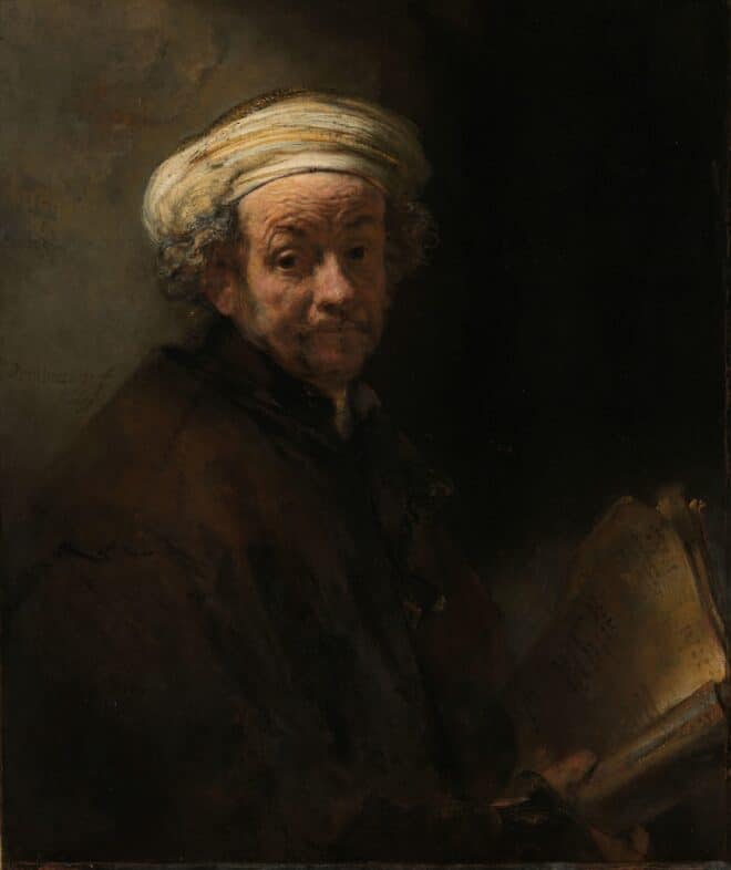 Rembrandt van Rijn Self-portrait as the Apostle Paul