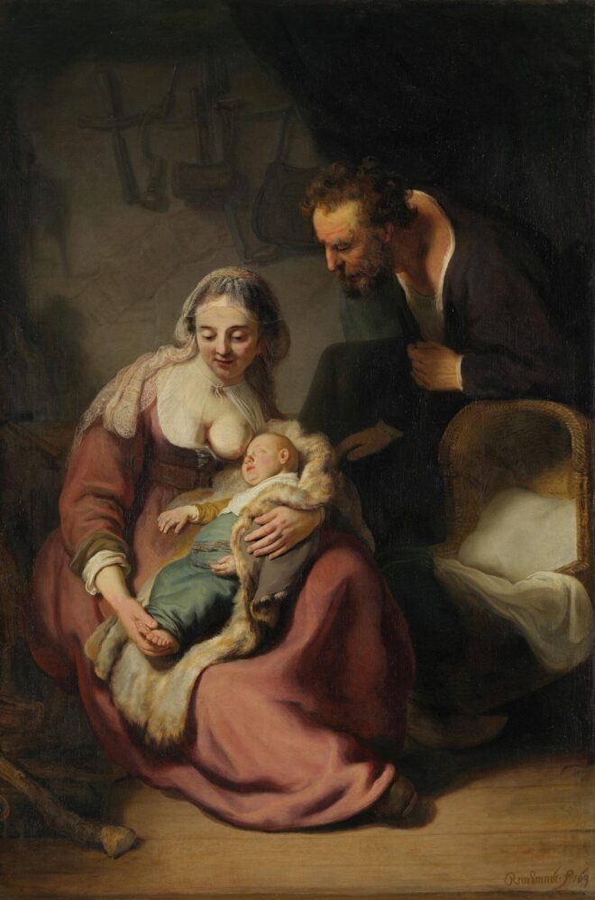 Rembrandt van Rijn The Holy Family