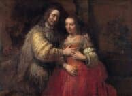 Rembrandt van Rijn The Jewish Bride