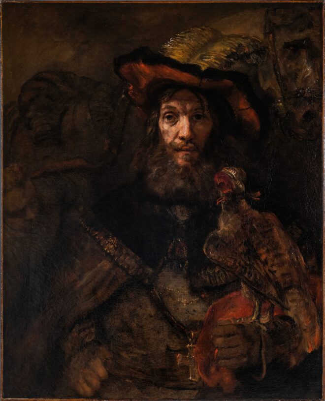 Rembrandt van Rijn The Knight with the Falcon