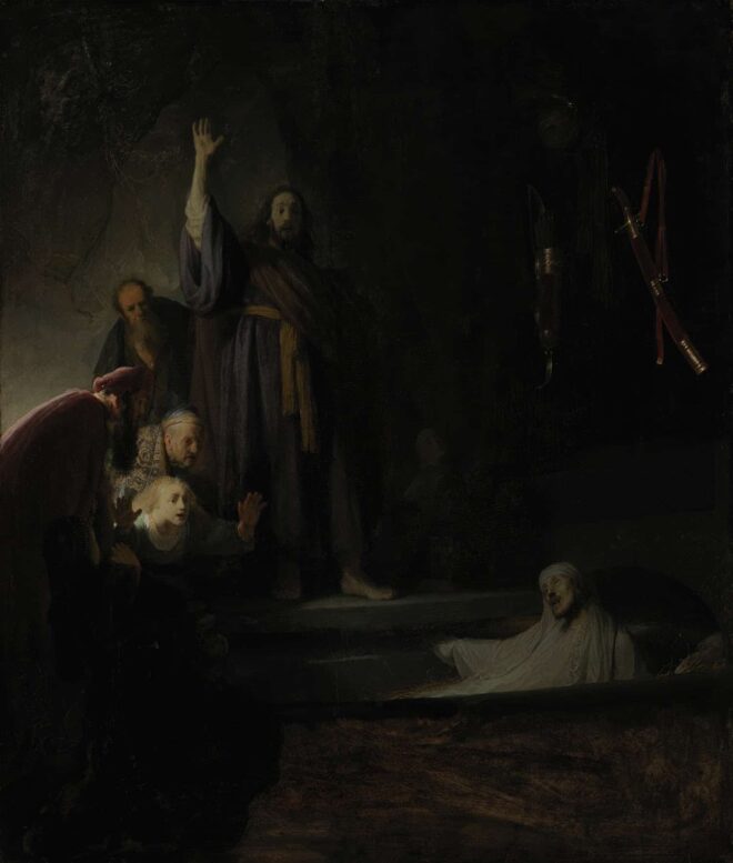 Rembrandt van Rijn The Raising of Lazarus