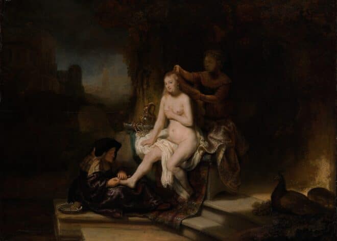 Rembrandt van Rijn The Toilet of Bathsheba