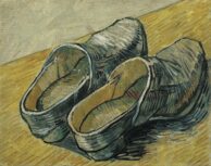 Vincent van Gogh A pair of leather clogs