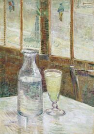 Vincent van Gogh Café table with absinth