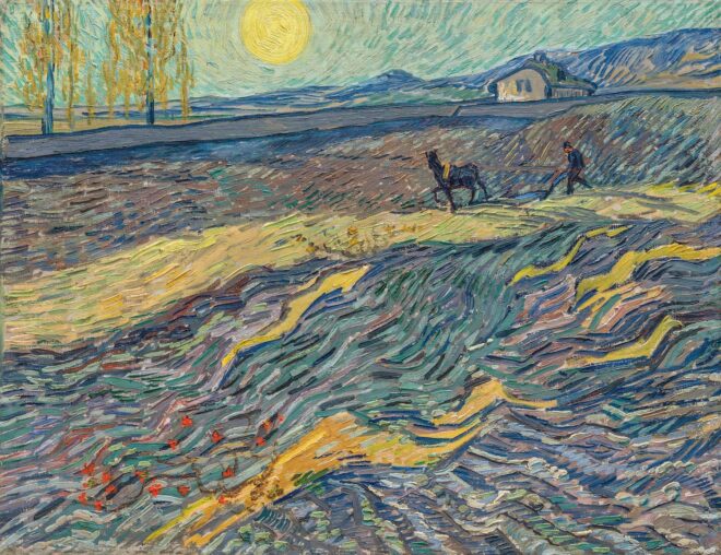 Vincent van Gogh Laboureur dans un champ