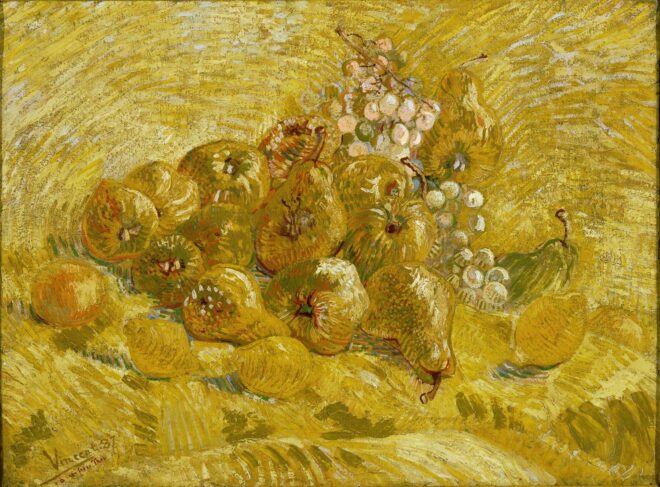 Vincent van Gogh Quinces, lemons, pears and grapes