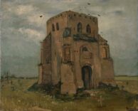 Vincent van Gogh The old church tower at Nuenen