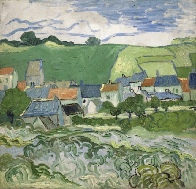 Vincent van Gogh View of Auvers