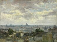 Vincent van Gogh View of Paris