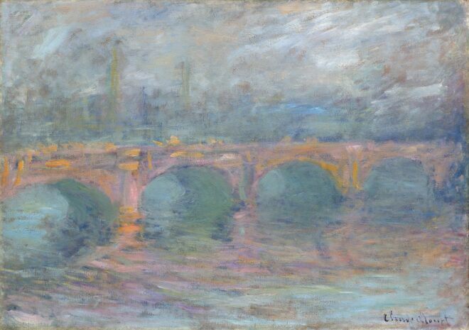 Claude Monet Waterloo Bridge,London at Sunset