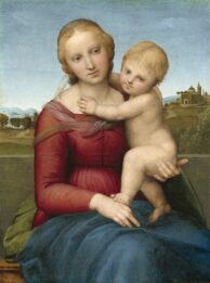 Raphael The Small Cowper Madonna