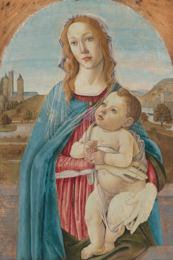 Sandro Botticelli Virgin and Child