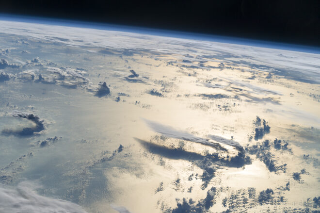 Cloudscape Over the Philippine Sea by NASA